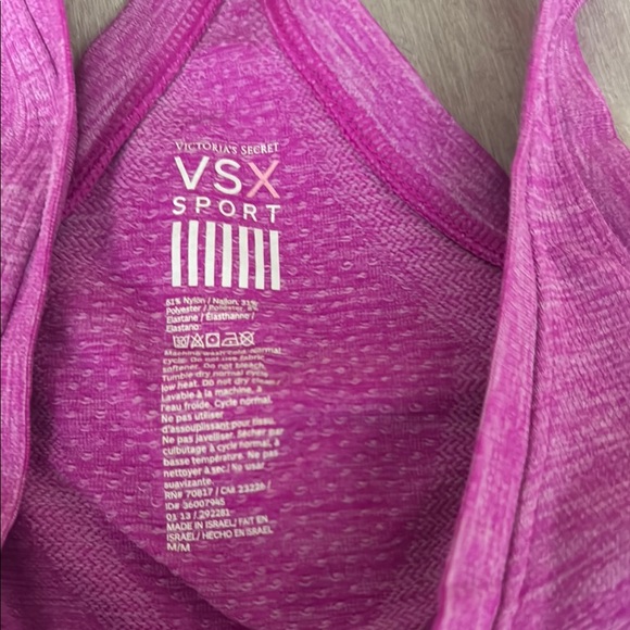 Victoria's Secret Sport Racerback Sleeveless Tank Top - Picture 2 of 3